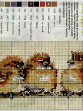 Городские жители - Схема для вышивания крестиком