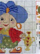 Маленький Мук - Схема для вышивания крестиком