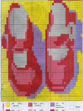 В подарок новорожденному - Схема для вышивания крестиком