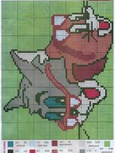 Том и Джерри - Схема для вышивания крестиком