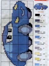 Салли Каррера - Схема для вышивания крестиком