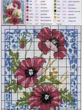 Открытка - Схема для вышивания крестиком