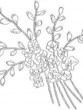 Схема №116 для вышивания лентами