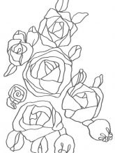 Схема №120 для вышивания лентами