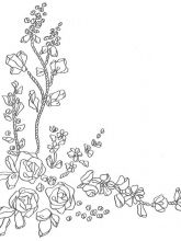 Схема №126 для вышивания лентами