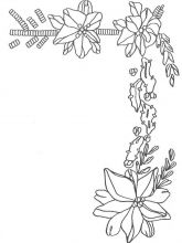 Схема №129 для вышивания лентами