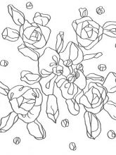 Схема №140 для вышивания лентам