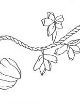 Схема №147 для вышивания лентам