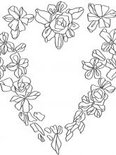 Схема №30 для вышивания лентами