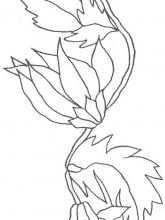 Схема №40 для вышивания лентами