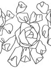 Схема №62 для вышивания лентами