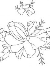 Схема №9 для вышивания лентами