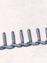 Шов петельный, фото