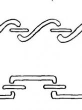 Шов «шнурок» («обвитая наметка»)