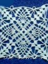 Мотив крючком ажурный, фото