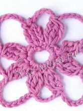 Розовый цветочный мотив, фото