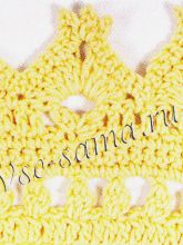 Узор крючком - домики, фото