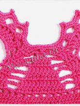 Узор крючком - сова