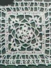 Узор крючком - квадратик, фото