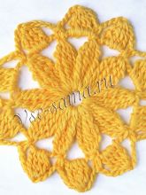 Желтый цветочный мотив, фото