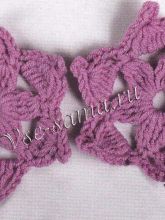 Мотив крючком - цветочки