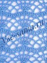 Нежный голубой ажур, фото