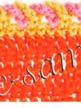 Обвязка колечками из воздушных петель, фото