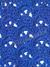 Узор крючком - дугообразный узор 1, фото