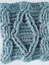 Узор крючком - рельефы, фото