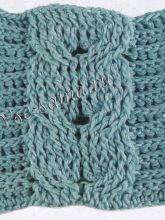 Узор крючком - жгут, фото