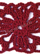 Узор крючком - Цветочные мотивы 2, фото