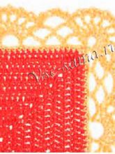 Узор крючком - Ажурные арки, фото