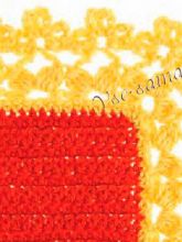 Узор крючком - Пиковые цветочки, фото