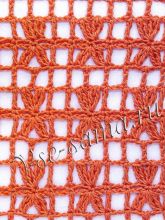 Узор - Морковный цвет, фото