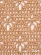 Узор крючком - Паучки в филейной сетке, фото