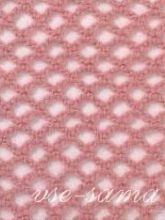 Узор крючком - сетка, фото