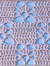 Узор крючком - квадратики, фото