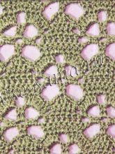 Узор крючком - Бабочка