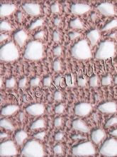 Узор крючком - окно, фото