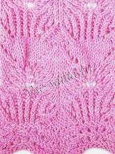 Ажурный узор - волны, фото