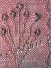 Косы, шишечки - узор спицами