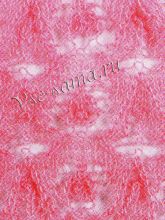 Нежный ажурный узор спицами, фото