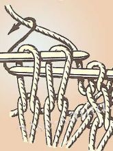 Узор с двумя перемещенными петлями