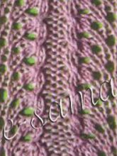 Узор спицами - ажурный 10, фото