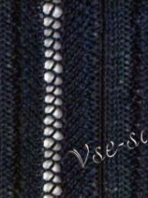 Узор спицами - ажурный 4, фото