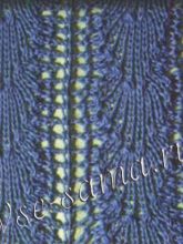 Узор спицами - ажурный 9, фото