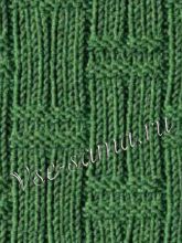 Узор спицами - двойные колонны, фото