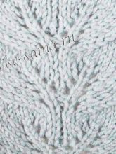 Узор спицами - коса королевская, образец