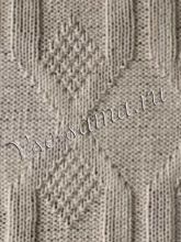 Узор спицами - рельефные бордюры 1, фото