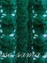 Узор спицами - ягодки